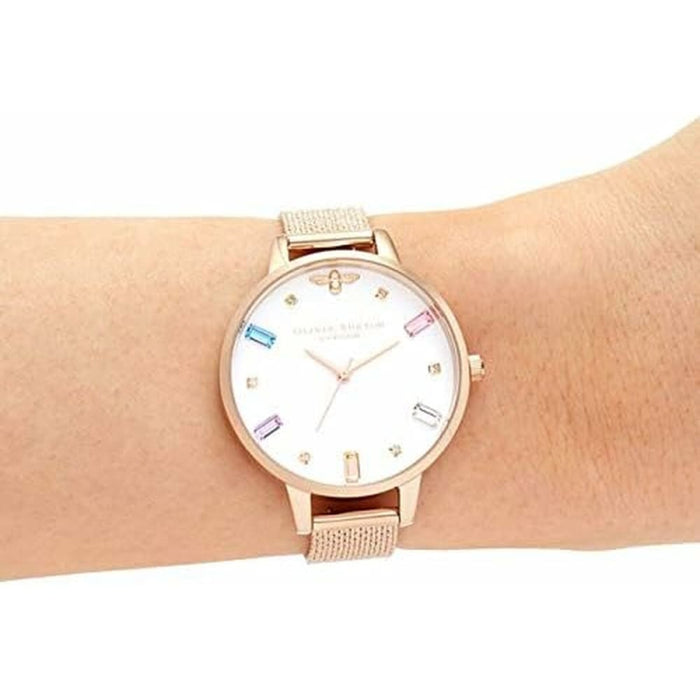 Olivia Burton Ob16rb15 Women’s White Watch Quartz 34mm