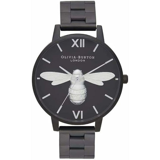 Olivia Burton Ob16shb01 Women Black Watch Quartz 40mm