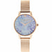 Olivia Burton Ob16us44 Women’s Blue Watch Quartz 30mm