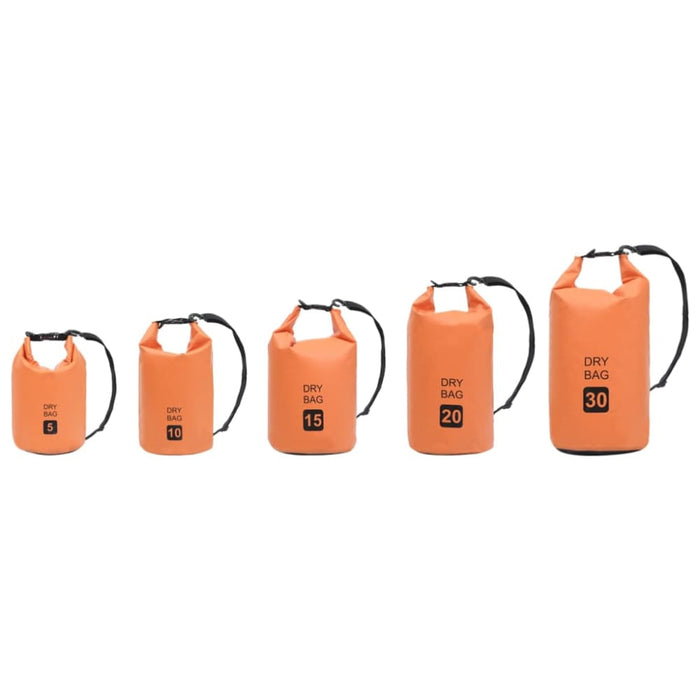 Dry Bag Orange 30 l Pvc