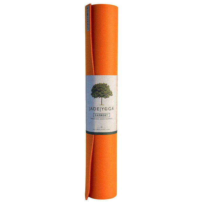 Orange Harmony Yoga Mat