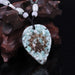 Orgonite Energy Pendant Amazonite Reiki Necklace Glamour