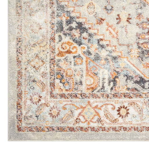 Ornate Persian Vintage Rug Grey 200x290