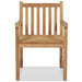 Outdoor Chairs 2 Pcs Solid Teak Wood Atxpb