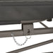 Outdoor Convertible Swing Bench With Canopy Anthracite