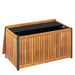 Outdoor Cushion Box 85x45x45/53 Cm Solid Wood Acacia