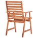 Outdoor Dining Chairs 2 Pcs Solid Acacia Wood Altox