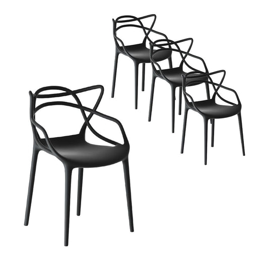 Pp Outdoor Dining Chairs X4 Portable Stackable Chair Patio