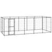 Outdoor Dog Kennel Steel 12.1 M² Tbnxxkk