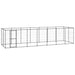 Outdoor Dog Kennel Steel 16.94 M² Tbnxtbb