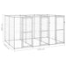 Outdoor Dog Kennel Galvanised Steel 7.26 M² Tbnxxnt