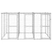 Outdoor Dog Kennel Galvanised Steel With Roof 7.26 M²