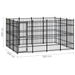 Outdoor Dog Kennel Steel 11.06 M² Tbkikip