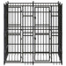 Outdoor Dog Kennel Steel 3.69 M² Tbkikti