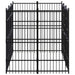 Outdoor Dog Kennel Steel 5.53 M² Tbkikpi