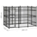 Outdoor Dog Kennel Steel 5.53 M² Tbkikpi