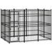 Outdoor Dog Kennel Steel 5.53 M² Tbkikpi