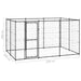 Outdoor Dog Kennel Steel 7.26 M² Tbnxxkn