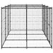 Outdoor Dog Kennel Steel 7.26 M² Tbnxxlo