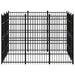 Outdoor Dog Kennel Steel 8.29 M² Tbkikia