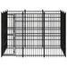 Outdoor Dog Kennel Steel 8.29 M² Tbkikia