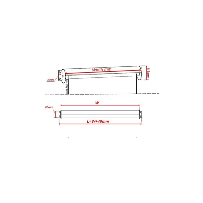 Nz Local Stock-outdoor Roller Blind Sun Screen Awning