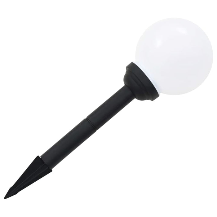 Outdoor Solar Lamps 4 Pcs Led Spherical 15 Cm Rgb Aaapi