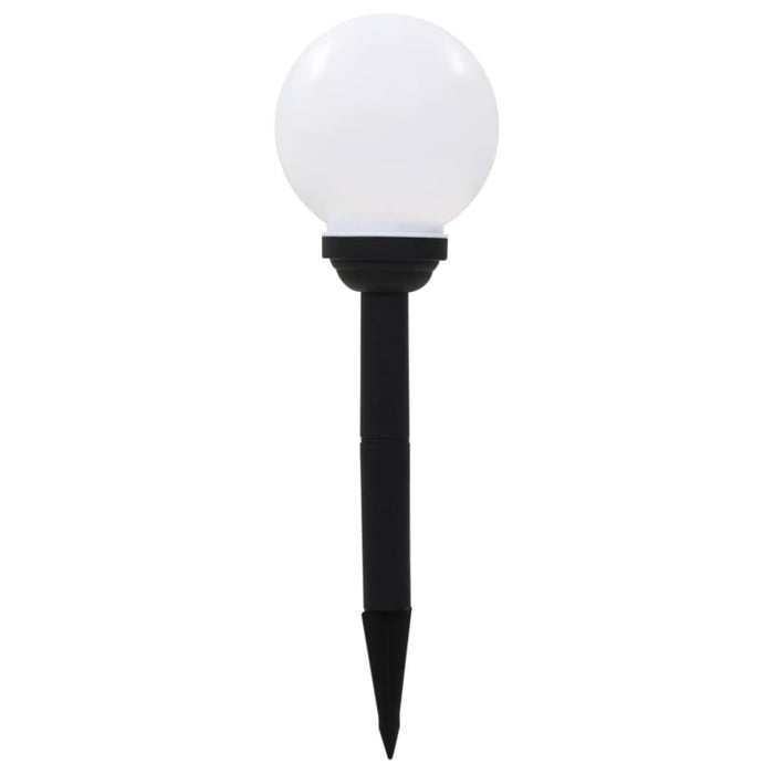 Outdoor Solar Lamps 4 Pcs Led Spherical 15 Cm Rgb Aaapi