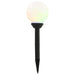 Outdoor Solar Lamps 4 Pcs Led Spherical 15 Cm Rgb Aaapi