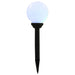 Outdoor Solar Lamps 4 Pcs Led Spherical 15 Cm Rgb Aaapi