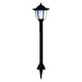 Outdoor Solar Lamps 6 Pcs Led Black Xiiotn