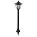 Outdoor Solar Lamps 6 Pcs Led Black Xiiotn