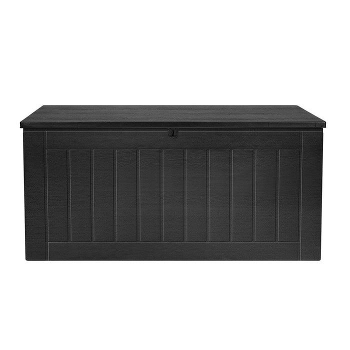 Outdoor Storage Box 830l Container Lockable Bench Tool Shed