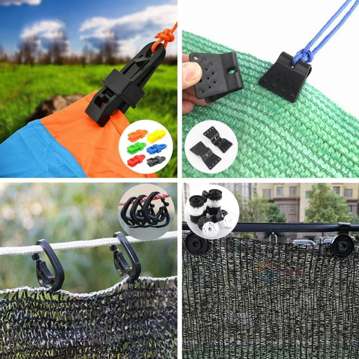 Outdoor Sunshade Net Clip Fence Installation Fixed Hook