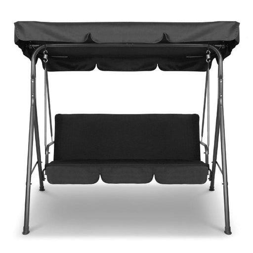 Outdoor Swing Bench Seat Chair Canopy Furniture 3 Seater