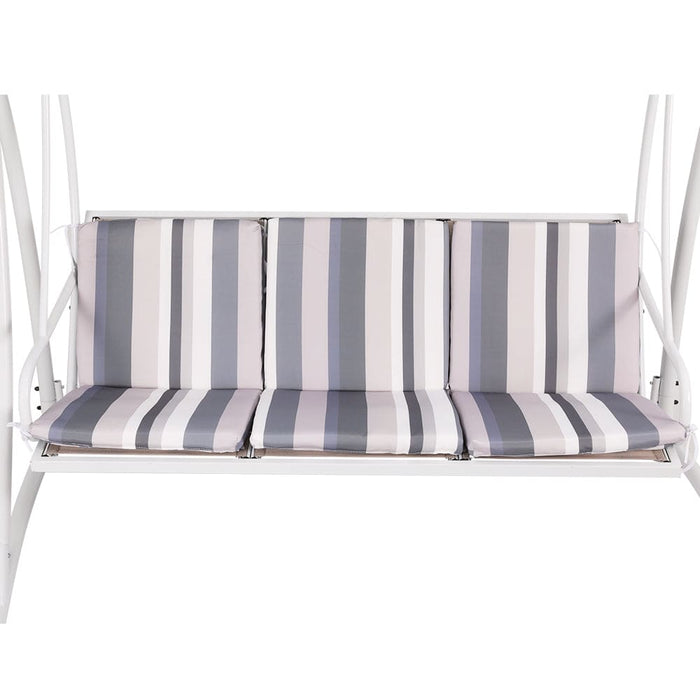 Outdoor Swing Chair Garden Bench 3 Seater Canopy Cushion