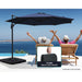 Outdoor Umbrella Base Stand Sand Water Pod Cantilever Beach