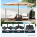 Outdoor Umbrella Base Stand Sand Water Pod Cantilever Beach