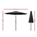 Outdoor Umbrella Umbrellas Beach Garden Tilt Sun Patio Deck