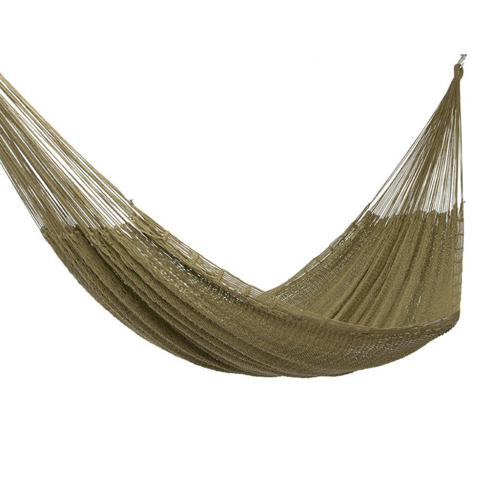 Outdoor Undercover Cotton Legacy Hammock King Size Cedar