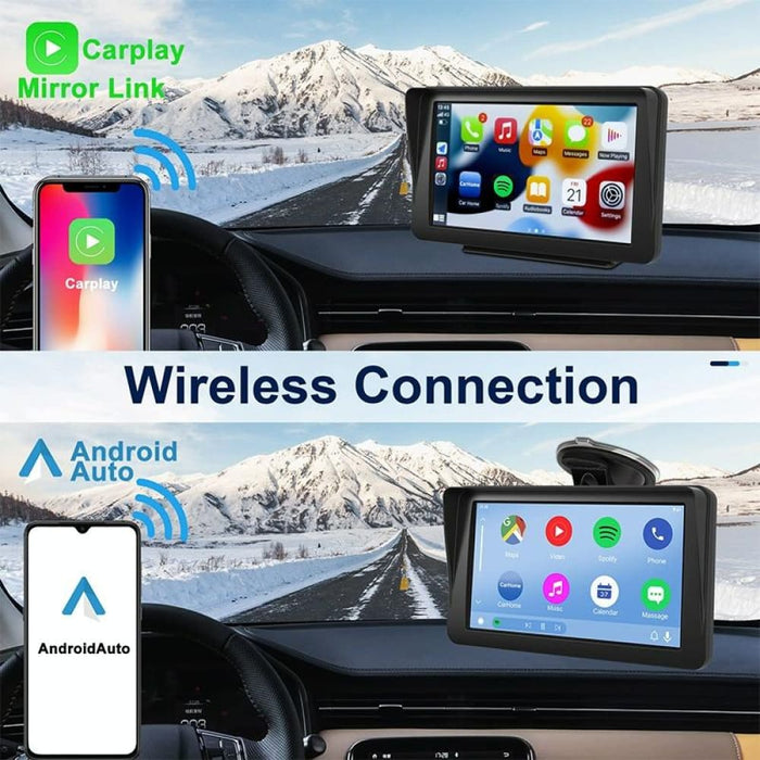 P701s 7 Inch Portable Touch Display Wireless Car Navigator