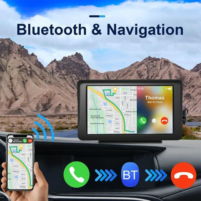 P701s 7 Inch Portable Touch Display Wireless Car Navigator