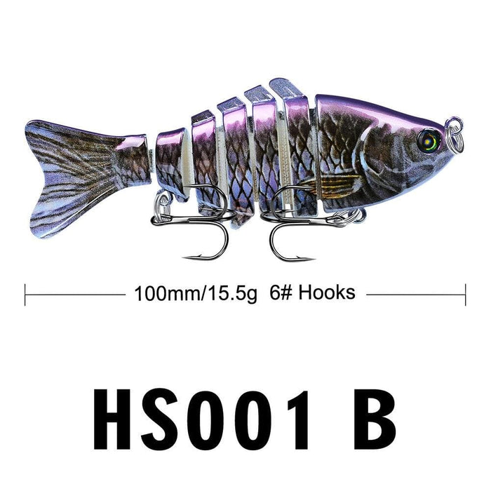 Pack Of 2 10cm 15.5g Road Sub Fish Bait Plastic Hard