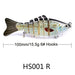 Pack Of 2 10cm 15.5g Road Sub Fish Bait Plastic Hard