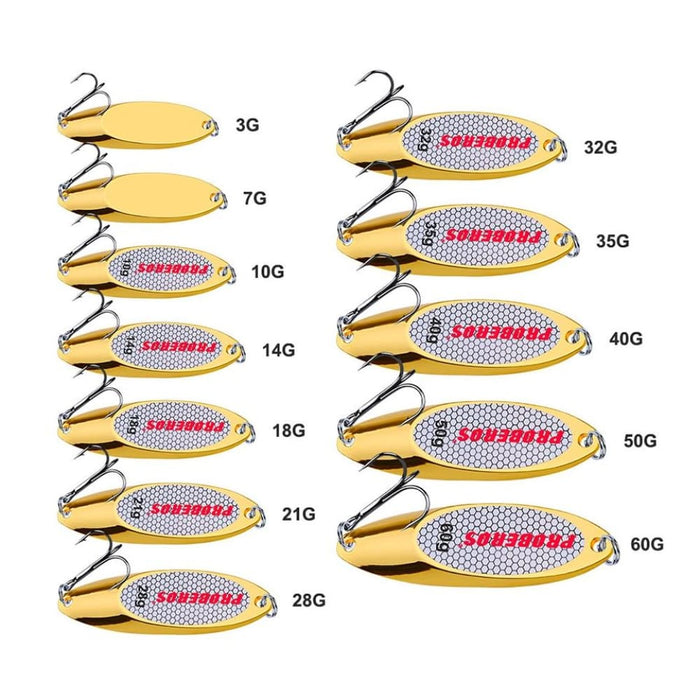 Pack Of 2 14g Metal Vib Lure With Sequins