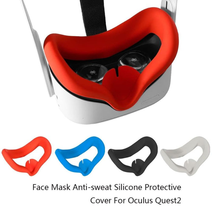 Pack Of 2 Anti Sweat Silicone Eye Mask For Oculus Quest2