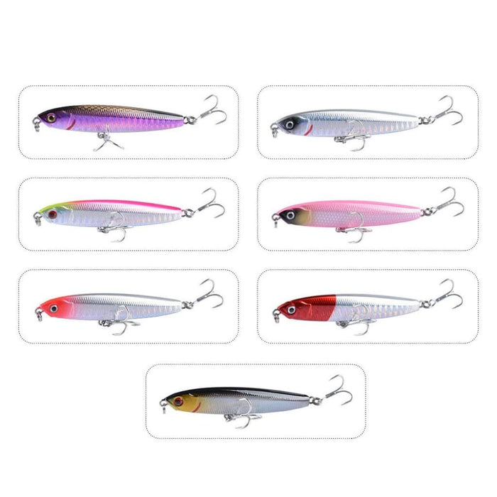 Pack Of 2 Ch79 Sinking Pencil Lures 10.4cm 18g Long Casting