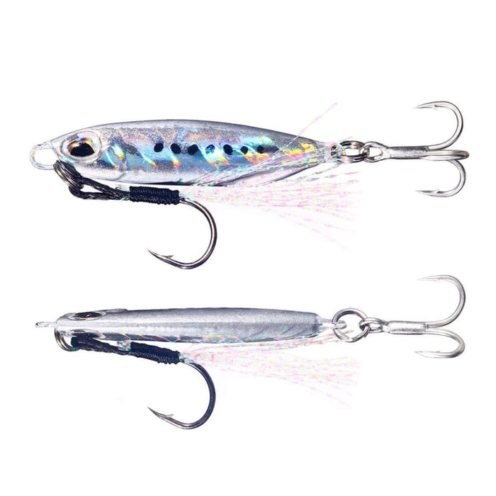 Pack Of 2 Shore Casting Lead Fish Sinker With Double Hook