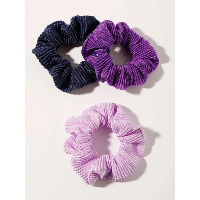 Pack Of 3 Soft Hair Scrunchies