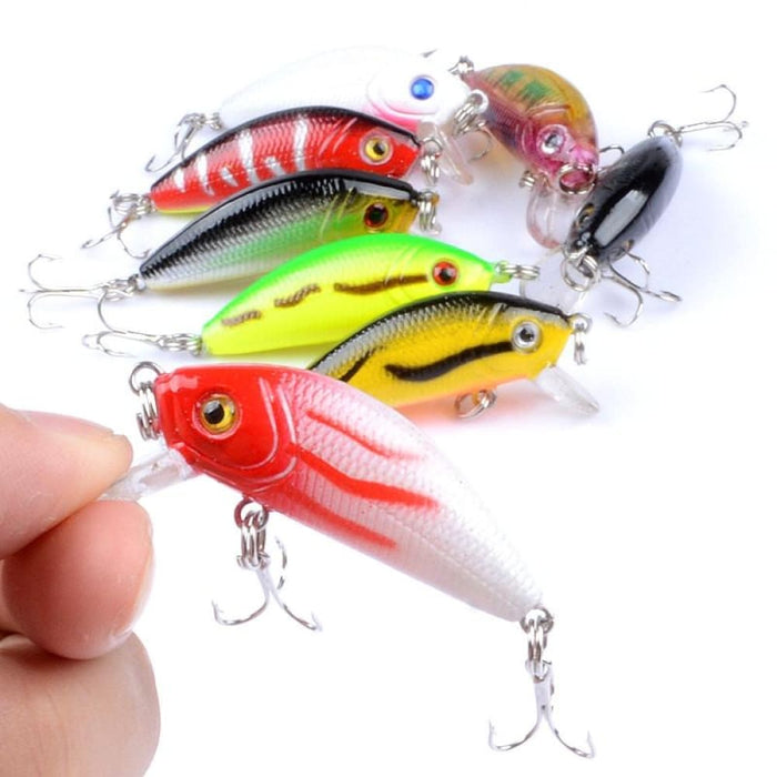 Pack Of 5 5cm 3.6g Bionic Mino Hard Lures